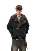 Slanted Clasp Fireman Padded Jacket | Inflation Streetwear