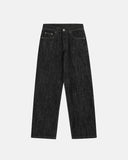 Raw Straight-leg Denim Pants | Inflation Streetwear