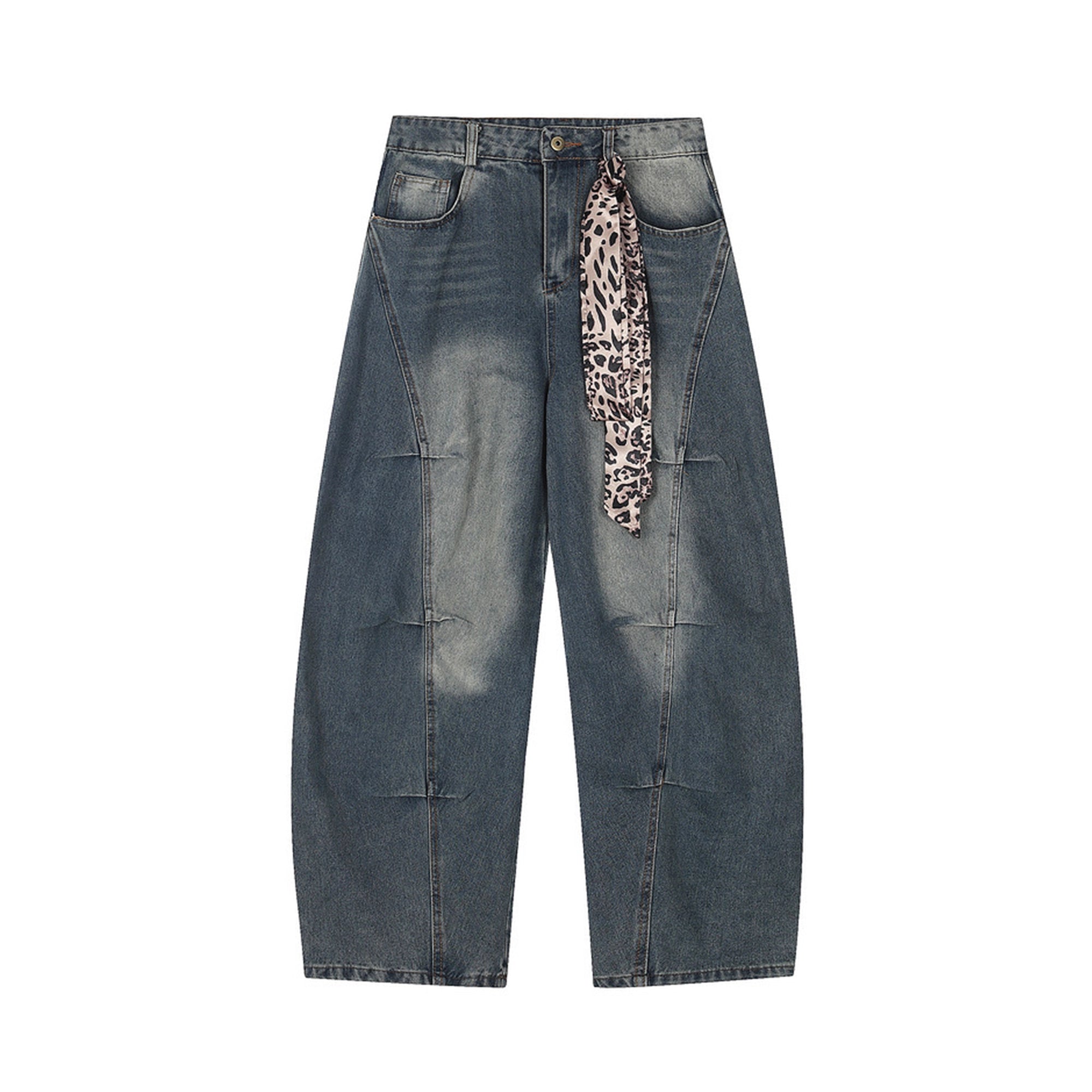 Leopard Super Baggy Jeans | Inflation Streetwear – INFLATION