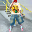 Boxy Smile Graphic T-Shirt | Inflation Streetwear