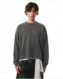 Distressed Washed Long Sleeve Tees | Inflation Streetwear
