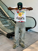 INFLATION Blue Washed Baggy Jeans