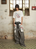 Distressed Reverse Design Baggy Jeans | Inflation Streetwear