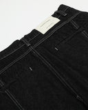 Black Stitching Barrel Jeans | Inflation Streetwear