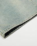 Double Waist Acid Washed Baggy Jeans | Inflation streetwear