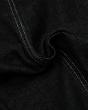 Black Stitching Barrel Jeans | Inflation Streetwear