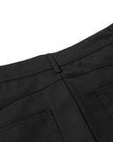 Double Waist Patchwork Wide Leg Pants | Inflation streetwear