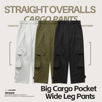 INFLATION Large Pockets Cargo Pants - INFLATION