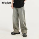 INFLATION Blue Washed Baggy Jeans