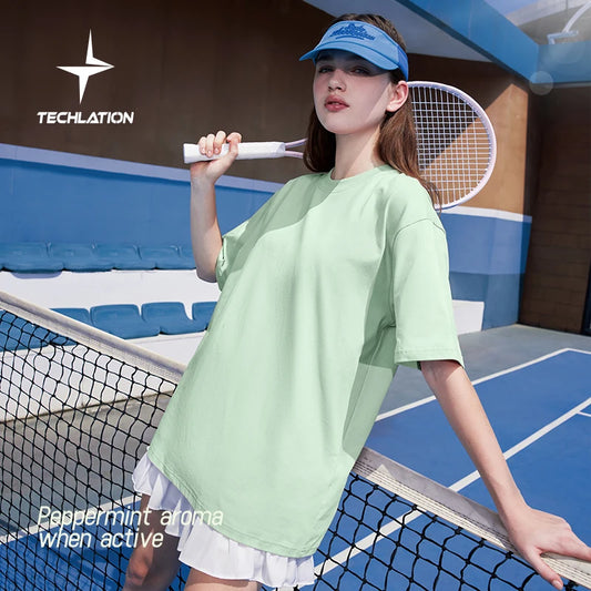 INFLATION Summer UV Protection Breathable Tshirts with Mint Flavor - INFLATION