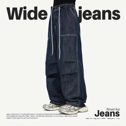 INFLATION Vintage Washed Baggy Jeans Unisex
